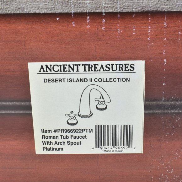 Ancient Treasures Roman Tub Faucet PR966922PTM Desert Island 2 Collection - Picture 4 of 5